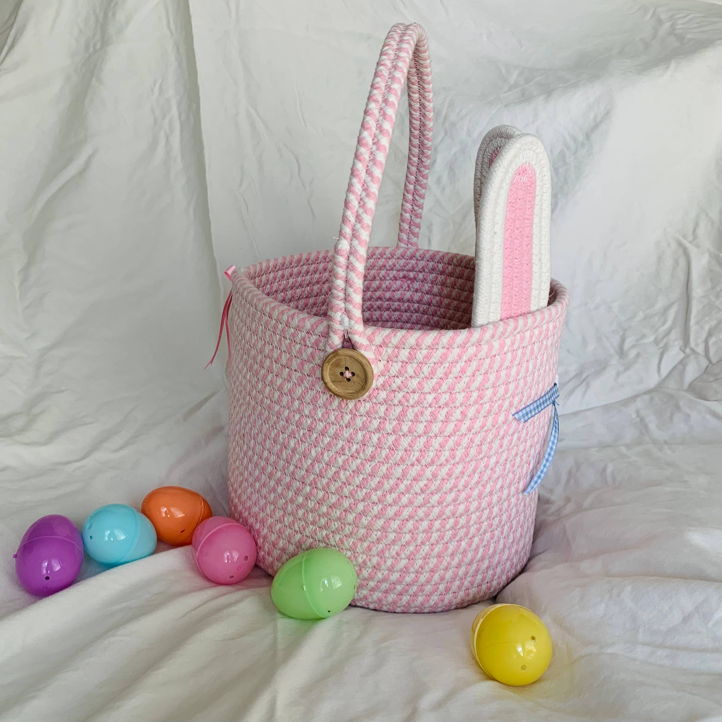 Easter Bunny Rope Basket
