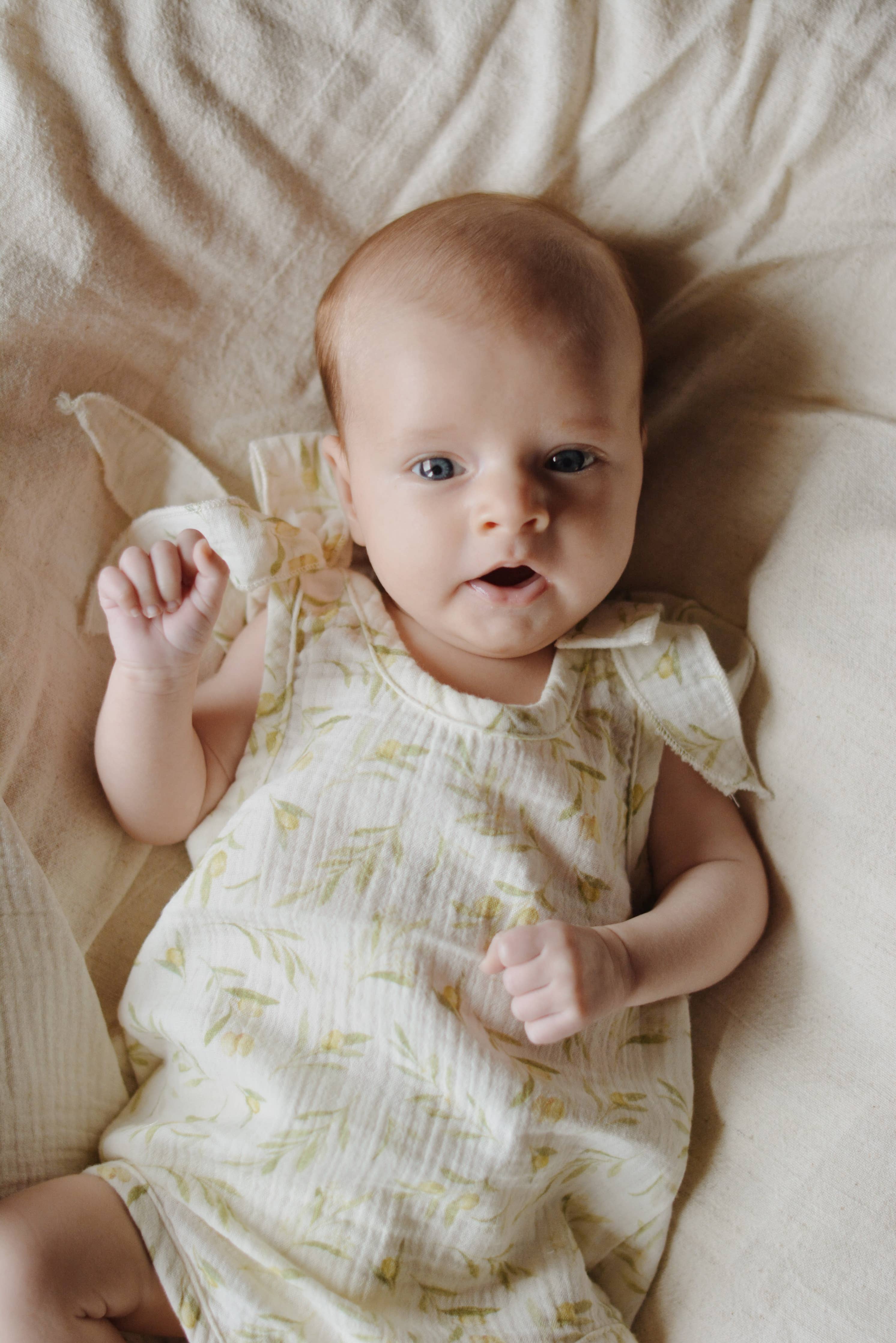 Nora Baby Muslin Romper