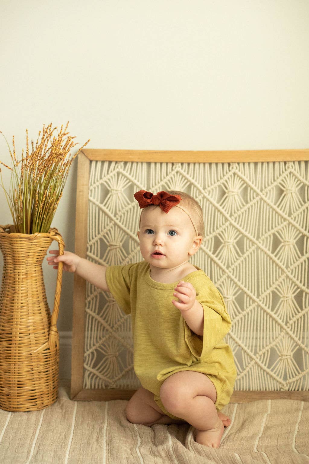 Baby short sleeve t-shirt bubble romper organic cotton