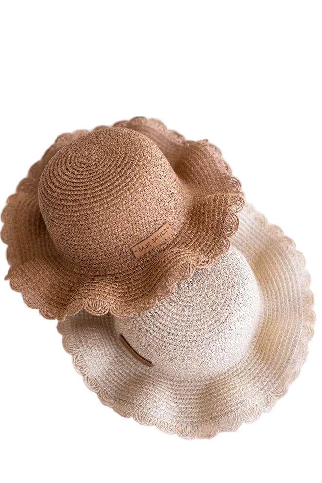 Baby Straw Sun Hat