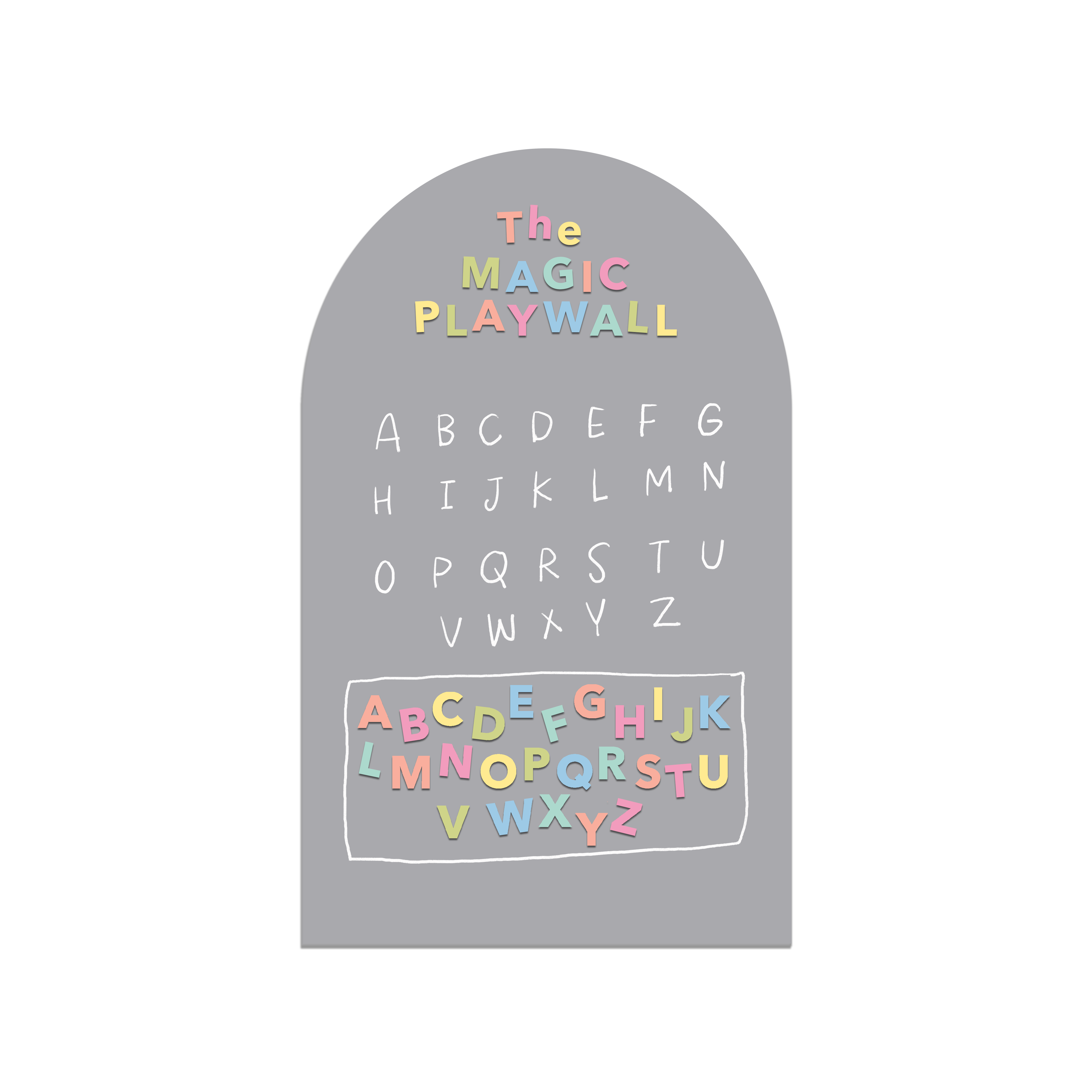 Magic Playwall - ORIGINAL Arch Magnetic Wall Decal for Kids