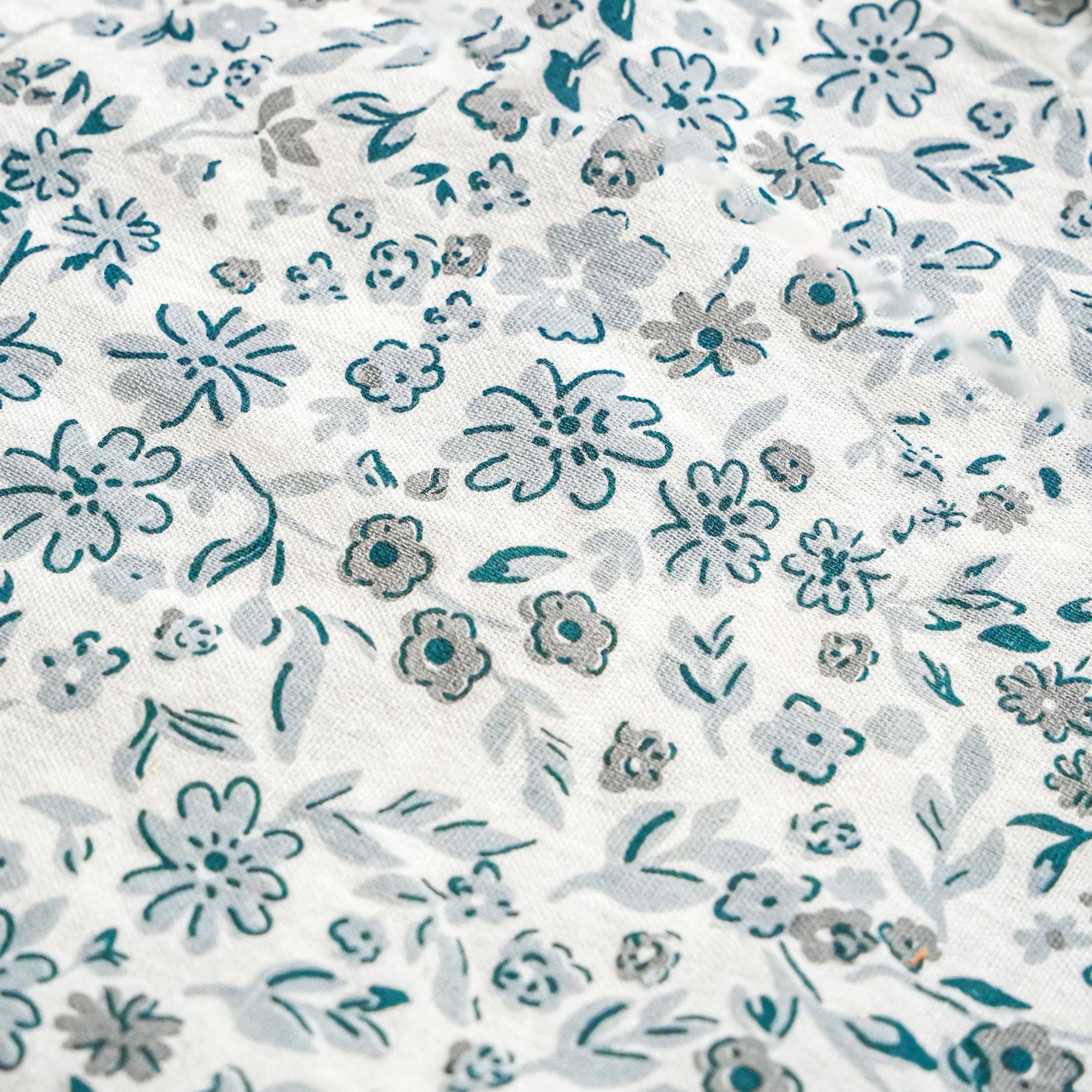 Blue Petunia Shirt & Shorts Set