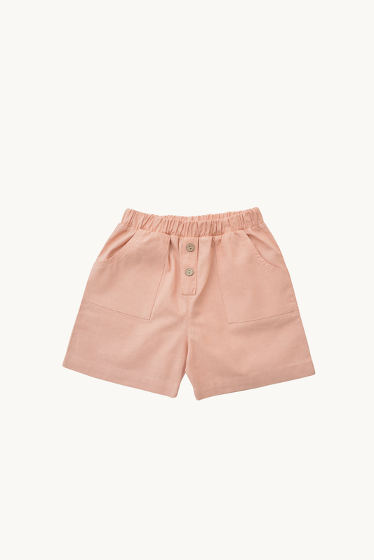 Baby / Kids Shorts Apricot 100% Cotton OEKO-TEX