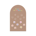Magic Playwall - ORIGINAL Arch Magnetic Wall Decal for Kids