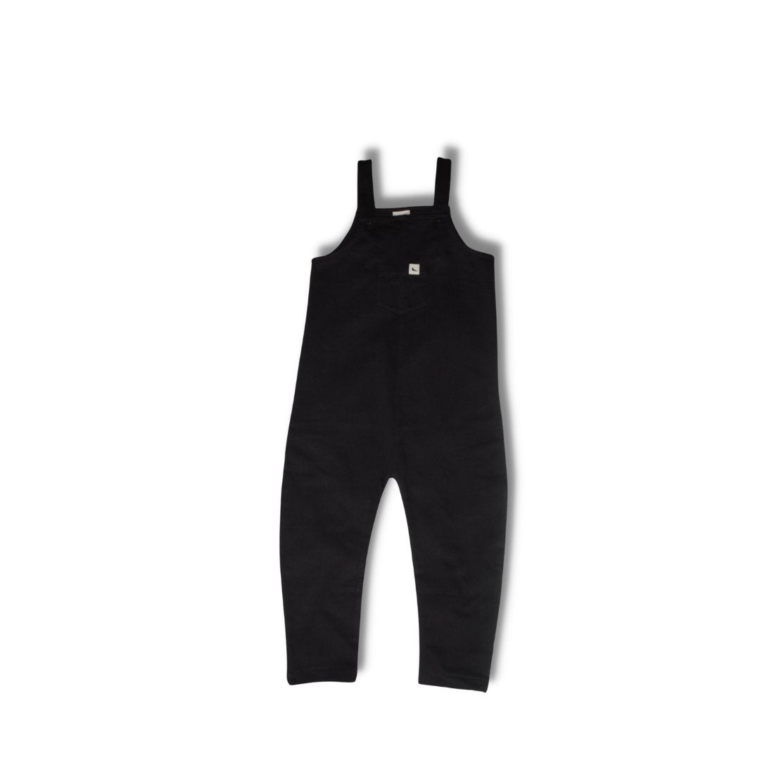 Black Dungaree - MOKEE Baby