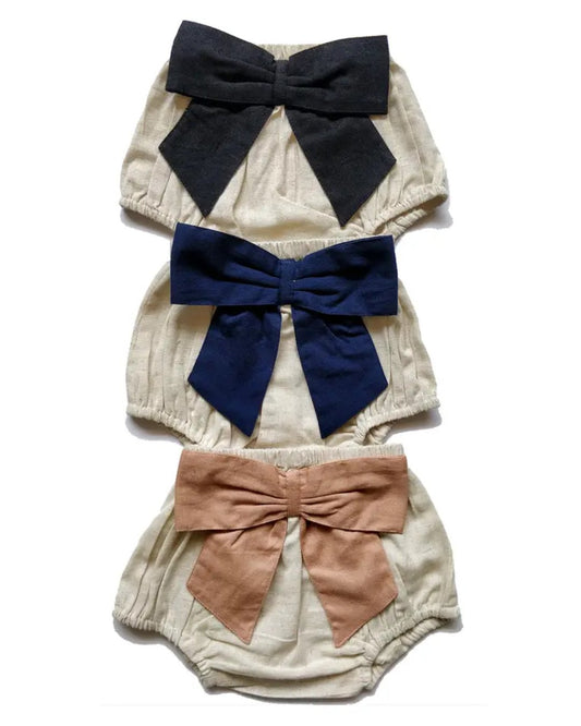 Bow Bloomers - Set of 3 - MOKEE Baby