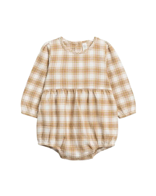 Bristol Flannel Bubble Romper - MOKEE Baby