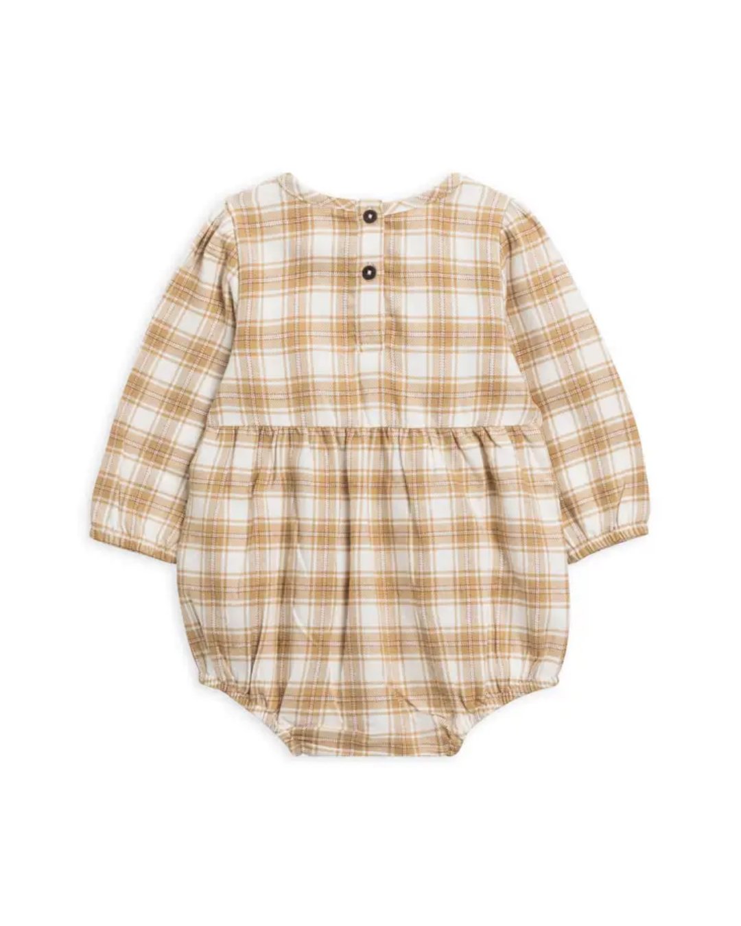 Bristol Flannel Bubble Romper - MOKEE Baby