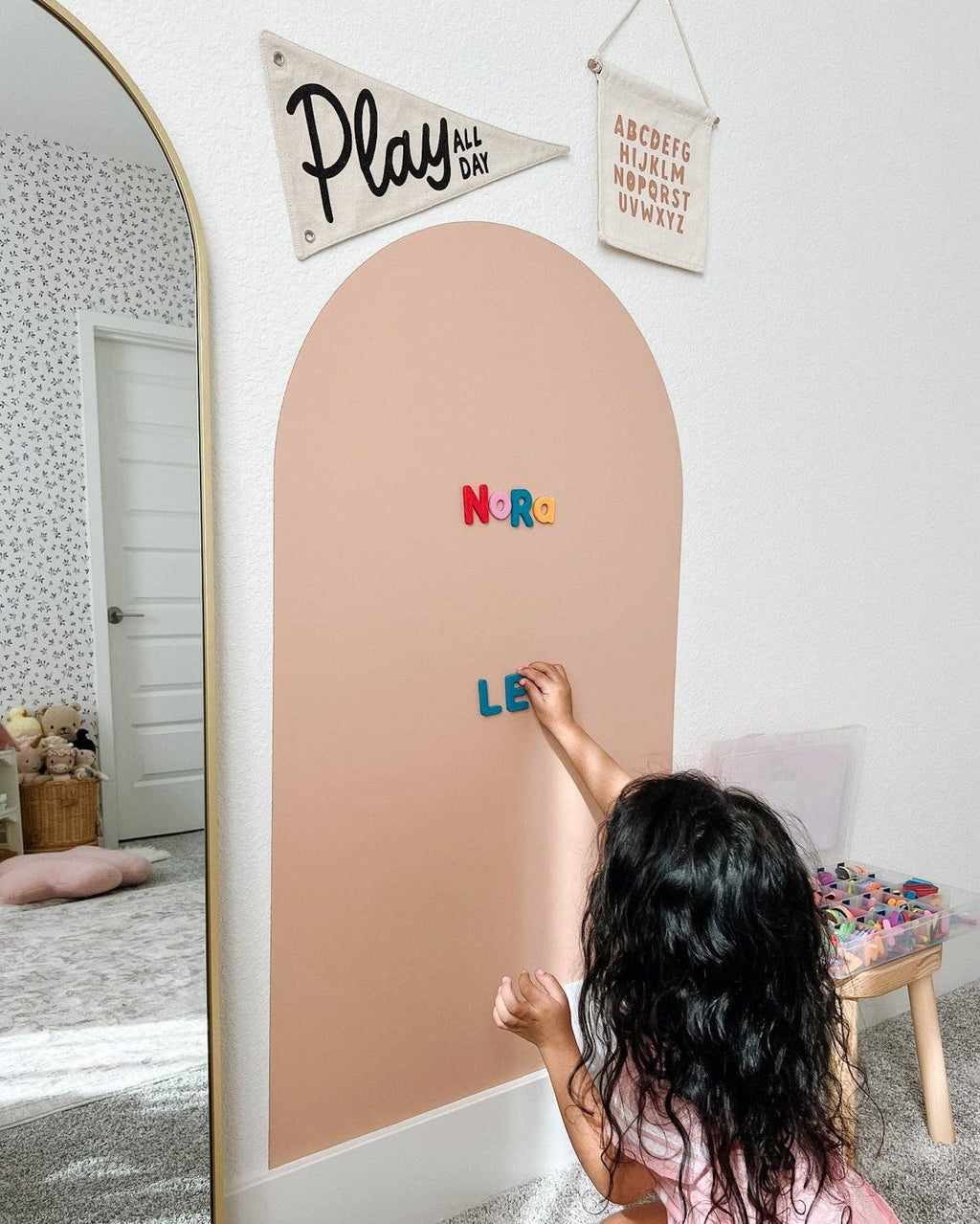Magic Playwall - ORIGINAL Arch Magnetic Wall Decal for Kids
