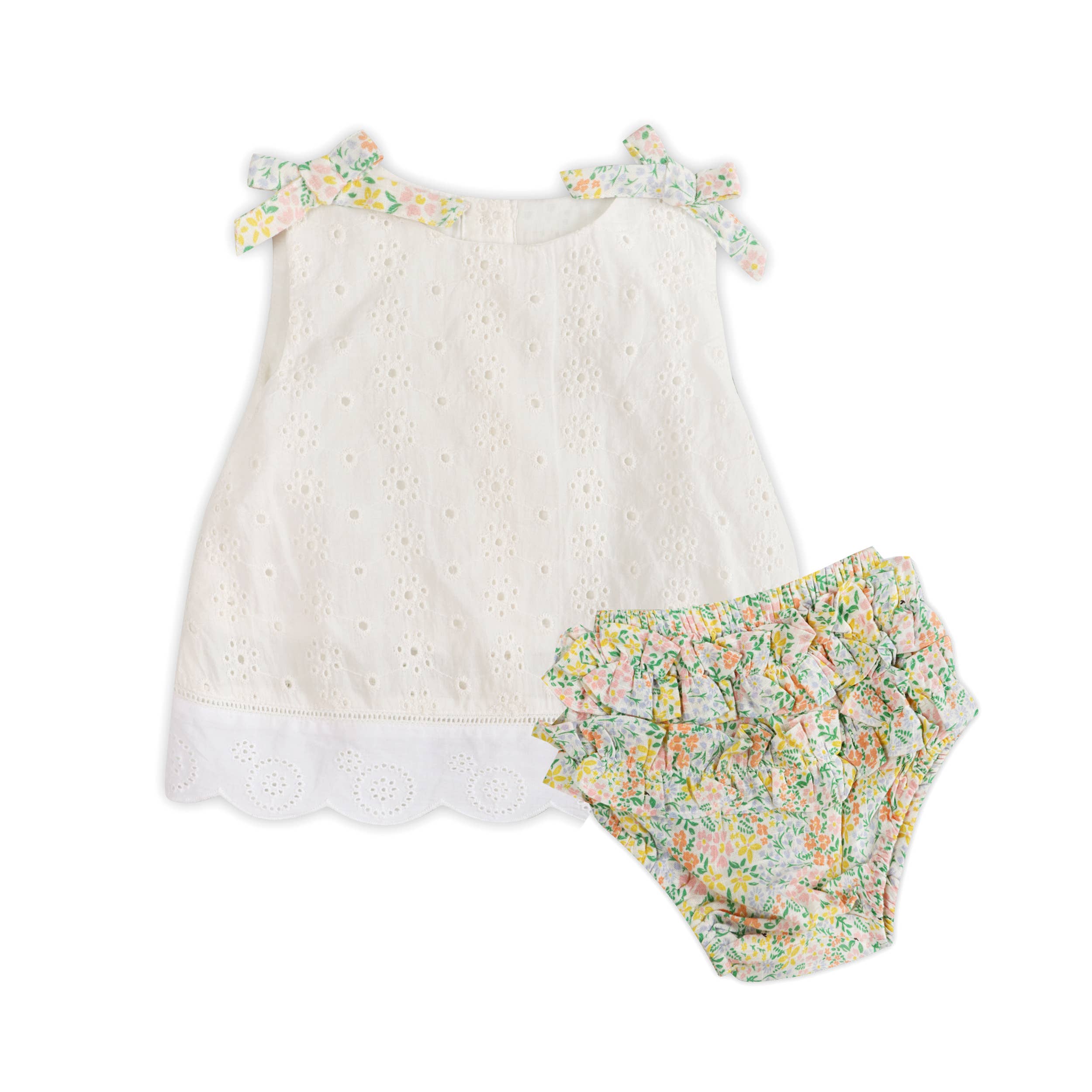 Monet Baby Top + Bloomer Set