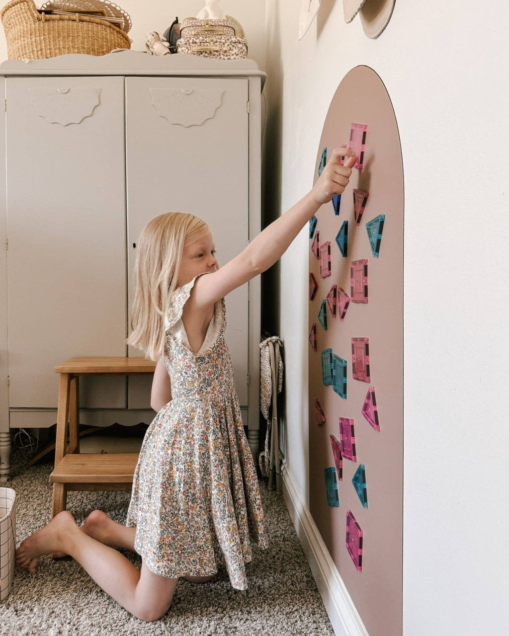 Magic Playwall - ORIGINAL Arch Magnetic Wall Decal for Kids