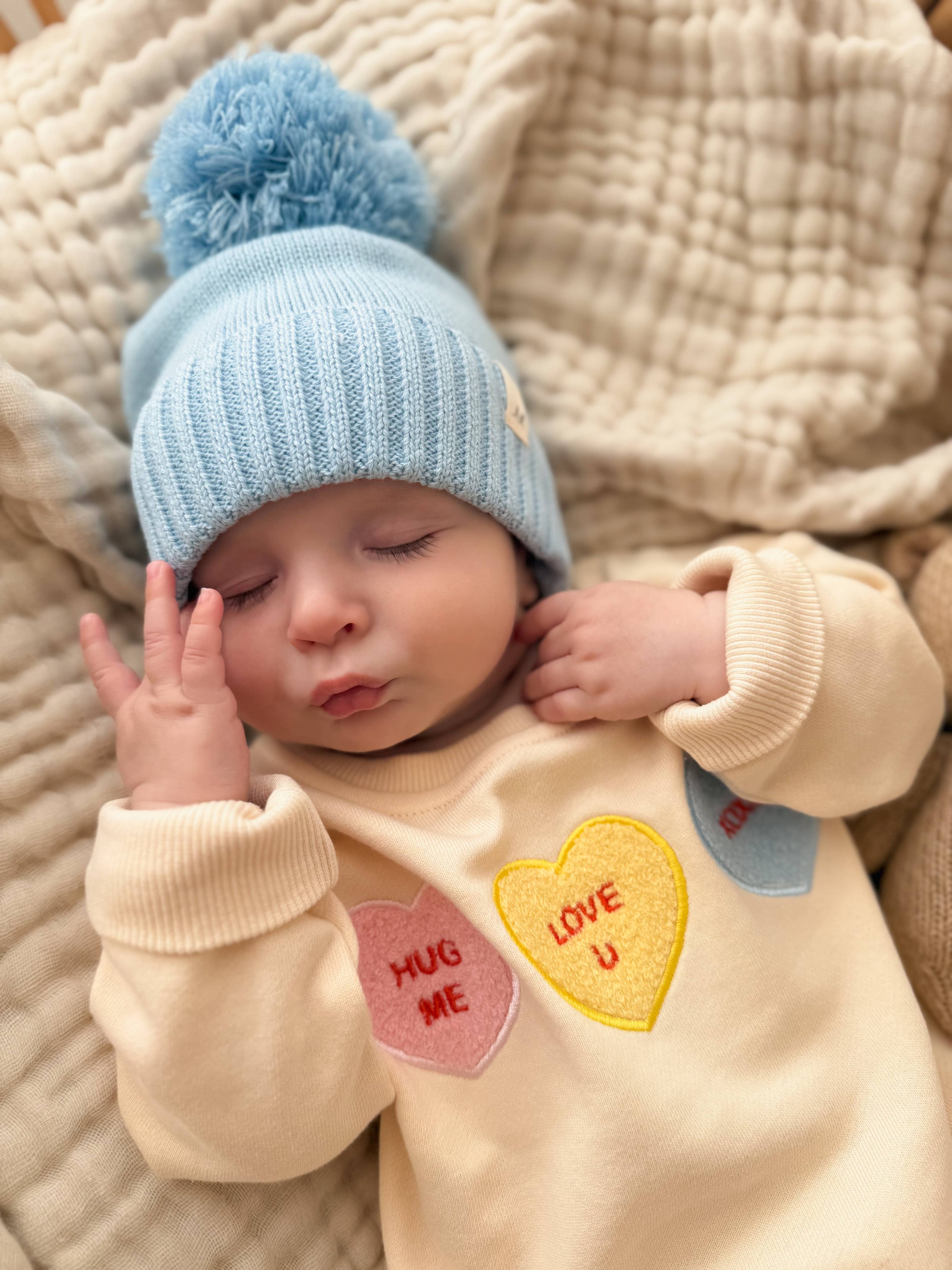 Candy Hearts Bubble Romper
