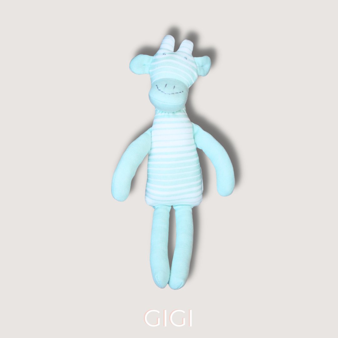 Gigi the Giraffe Lovey Doll - MOKEE Baby