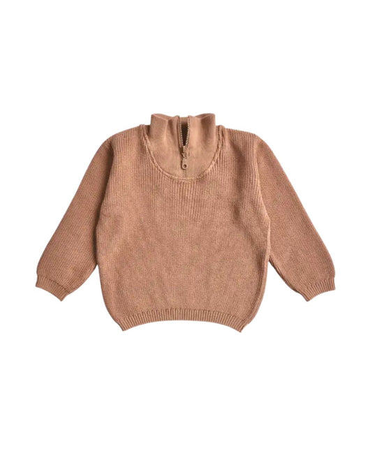 Knit Quarter Zip - MOKEE Baby