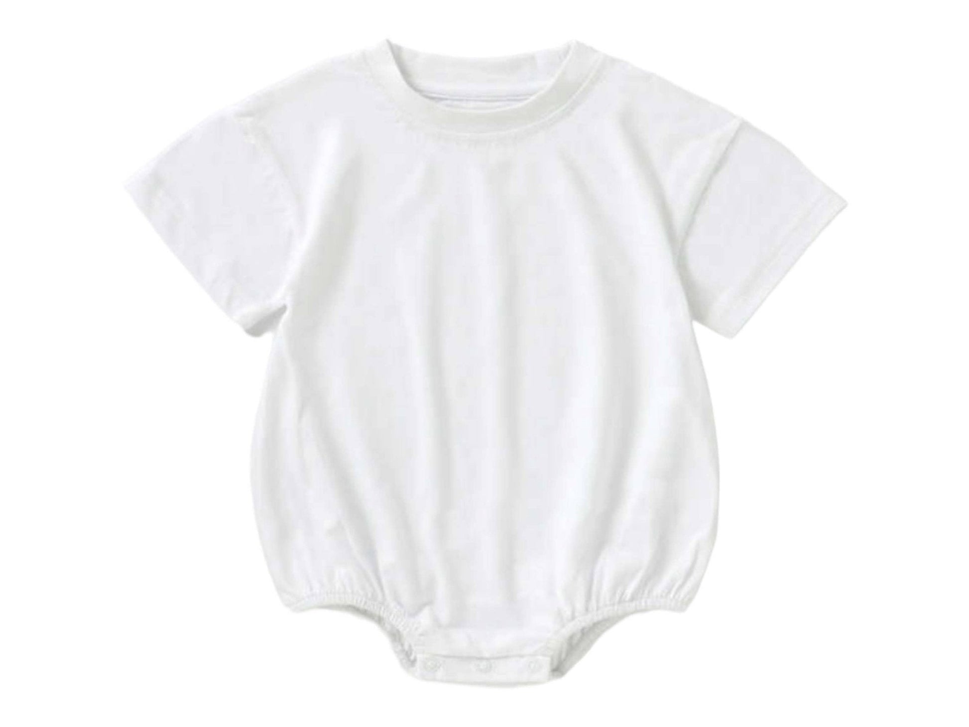 Organic T - shirt Bubble Romper - MOKEE Baby