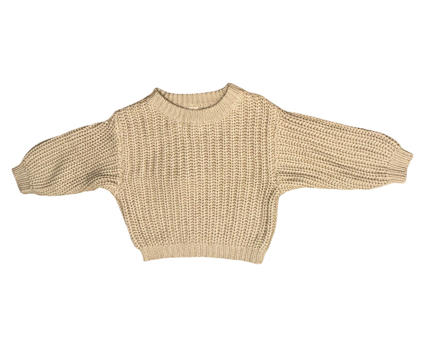 Oversize Chunky Knit Sweater - MOKEE Baby