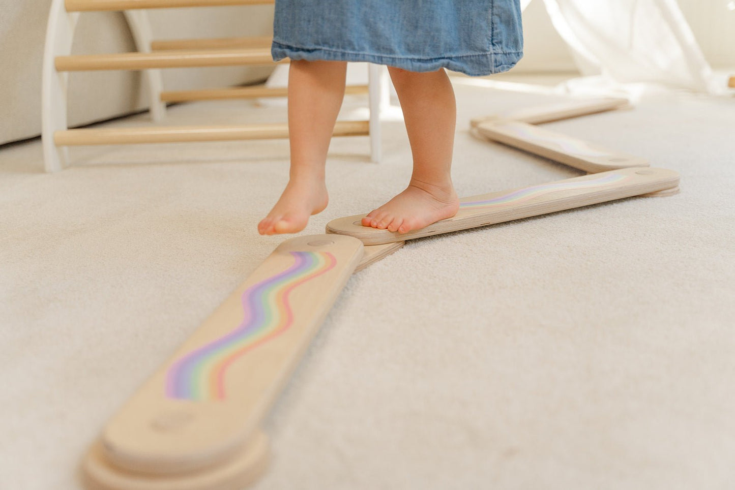 Rainbow Stickers (for Balance Beam) - MOKEE Baby