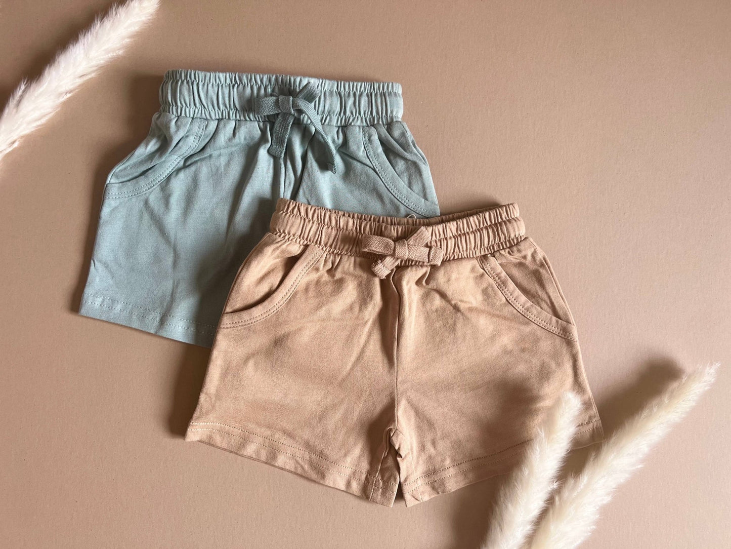 Relaxed Organic Shorts - MOKEE Baby